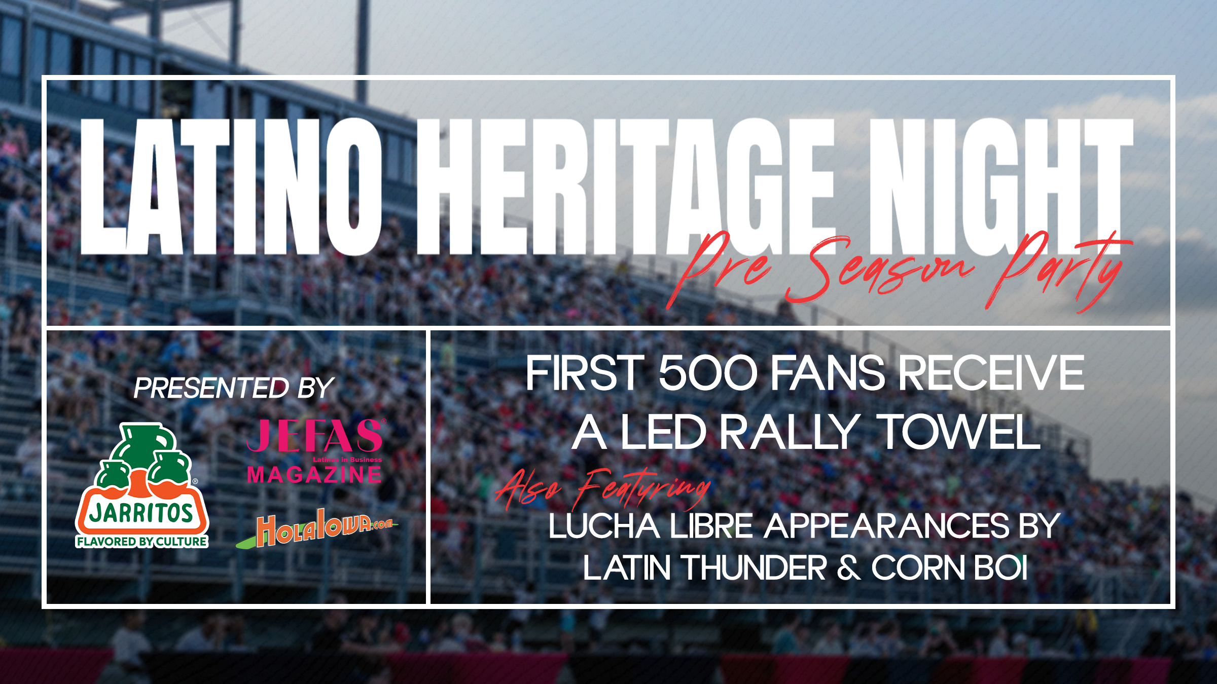 Latino Heritage Night — Roots FC vs Des Moines Menace